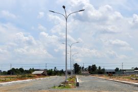 HÌNH ẢNH ĐƯỜNG NỘI Ô KHU DÂN CƯ PHÚ AN THẠNH NGÀY 14/05